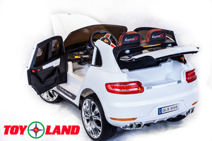 Детский автомобиль Toyland Porsche Macan QLS 8588 Белый, фото 5