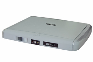 Автомобильный потолочный монитор 15.4" со встроенным DVD Intro JS-1542 DVD (Серый), фото 3
