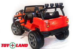 Детский автомобиль Toyland Jeep Big WHE 1688 Красный, фото 6