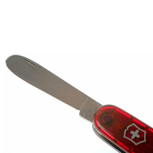 Нож My First Victorinox, 84 мм, 9 функций, полупрозрачный красный, фото 6