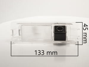CCD штатная камера заднего вида с динамической разметкой AVEL Electronics AVS326CPR (#067) для NISSAN MICRA / RENAULT LOGAN / SANDERO, фото 2