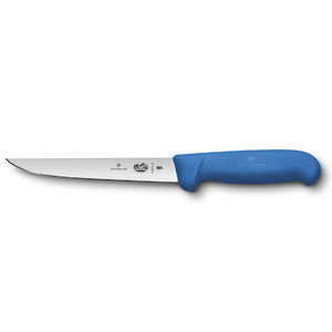 Нож Victorinox обвалочный, лезвие 15 см, синий, фото 1