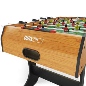 Игровой стол складной UNIX Line Футбол - Кикер (122х61 cм) Wood, фото 8