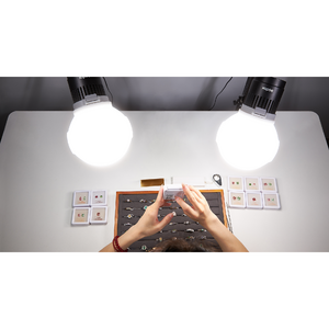 Комплект светодиодных осветителей Godox Litemons LC30D-K1 настольный, фото 11
