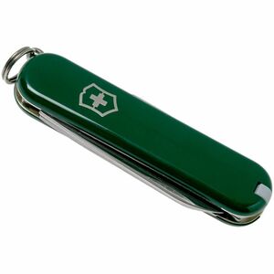 Нож-брелок Victorinox Classic, 58 мм, 7 функций, зеленый, фото 7