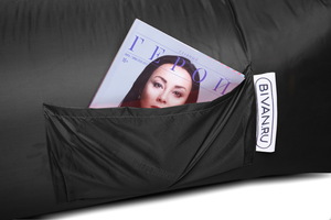 Надувной диван БИВАН 2.0, цвет черный, фото 5