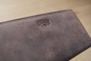 Бумажник Klondike Mary, коричневый, 19,5x10 см, фото 13