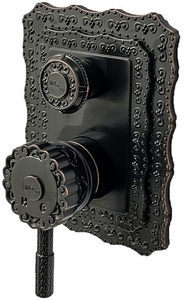 MILACIO Душевая система скрытого монтажа MC.105.BBR, чёрная бронза (коллекция Vitoria), фото 4