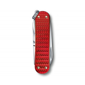 Нож-брелок Victorinox Classic SD Precious Alox Iconic Red, 58 мм, 5 функций, "Iconic Red", фото 3