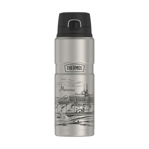 Термос из нерж. стали тм THERMOS SK4000(Moscow) Stainless Steel 0.710L, фото 1