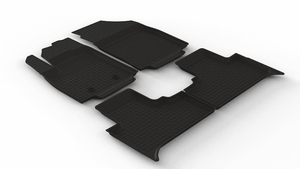 Коврики Seintex резиновые HAVAL H3 2WD с высоким бортом (черные 318753), фото 1