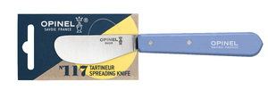 Нож для масла Opinel №117, деревянная рукоять, блистер, нержавеющая сталь, синий, 001937, фото 2