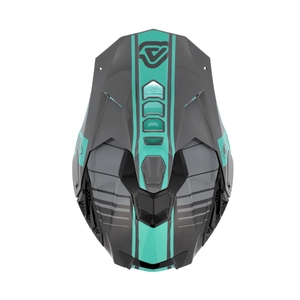 Шлем Acerbis AIRSTRIKE-C Turquoise глянцевый L, фото 5