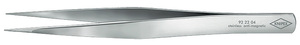 Пинцет универсальный, нерж, 128 мм, гладкие прямые заострённые губки KNIPEX KN-922204, фото 1