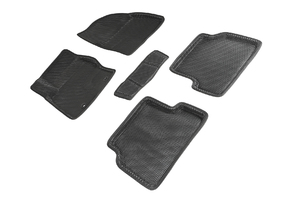 Коврики EVA 3D соты для Ford Focus II 2008-2011 (черные, 95250)