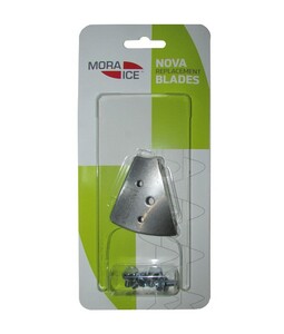 Сменные ножи MORA ICE для ручного ледобура Nova System 110 мм (с болтами для крепления), фото 1