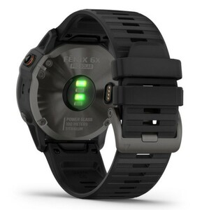Умные часы Garmin Fenix 6X Pro Solar титановый серый DLC с черным ремешком, фото 9