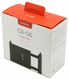 Ppyple CD-Q5 black держатель в CD- диск, под смартфоны до 5,6", фото 6