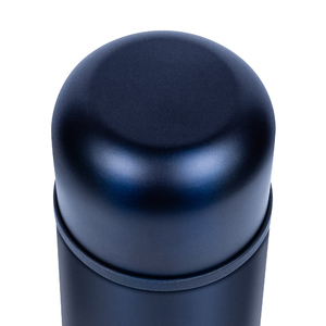 Термос Relaxika 101 (1 литр), темно-синий (стикерпак "7 вершин"), фото 4