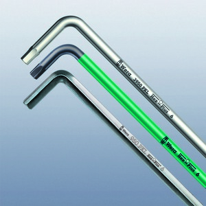 Г-образный ключ,WERA 950 хром, 17 x 160 мм, фото 5