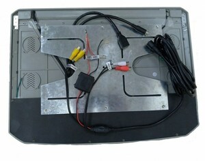 Автомобильный потолочный монитор 17,3" со встроенным Full HD медиаплеером ERGO ER174FH (HDMI/AC3) серый, фото 3