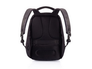 Рюкзак для ноутбука до 15 дюймов XD Design Bobby, черный с серой подкладкой, фото 5
