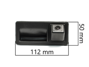 CCD штатная камера заднего вида с динамической разметкой AVEL Electronics AVS326CPR (#003) для AUDI, VOLKSWAGEN, PORSCHE, интегрированная с ручкой багажника, фото 2