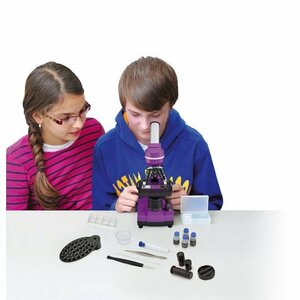 Микроскоп Bresser Junior Biolux SEL 40–1600x, фиолетовый, фото 6