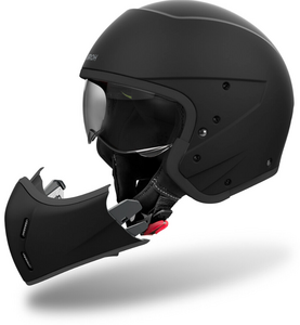 Шлем Airoh J110 COLOR Black Matt L (матовый), фото 2