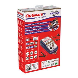 Зарядное устройство для всех типов АКБ OptiMate 7 TM260 v3 (12|24В), фото 7