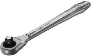 Ключ-трещотка, WERA 8003 A Zyklop Metal Push сдвижной квадрат, 1/4" x 141 мм, фото 2
