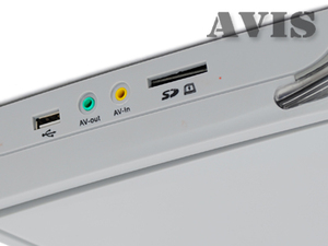 Потолочный автомобильный монитор 10.2" со встроенным DVD плеером AVEL AVS1029T (Серый), фото 2