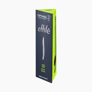 Нож филейный Opinel №10, нержавеющая сталь, рукоять из дерева бука, фото 4