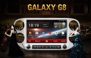 Штатное головное устройство FlyAudio G8803H01 для Volkswagen Tiguan на Android 4, фото 1