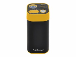 3-в-1 - AceCamp Внешний аккумулятор на 8800 мА⋅ч. с фонарём и ручной грелкой. Чёрный/жёлтый, 3196