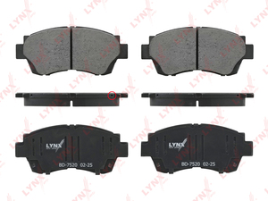Колодки тормозные передние LYNXauto BD-7520. Для TOYOTA Тойота Camry(Камри)(V20) >01/Celica(T20) >99/LEXUS Лексус ES300 >97, фото 2