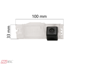 CMOS штатная камера заднего вида AVS110CPR (#027) для автомобилей HYUNDAI, фото 3