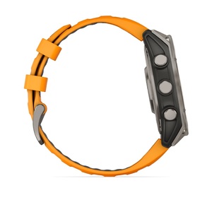Часы Garmin Fenix 8 47mm AMOLED Saph Graphite DLC Titanium Spark Orange-Graphit Sln (010-02904-19G), фото 5