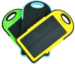 Портативное зарядное устройство на солнечных батареях Sun-Battery SC-10 (5000 мАч, USB), фото 1