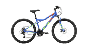 Велосипед Stark'23 Slash 26.1 D насыщенный синий/горчичный 14.5", фото 1