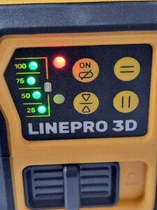 Профессиональный лазерный уровень INSTRUMAX LINEPRO 3D Expert SET IM0180, фото 3