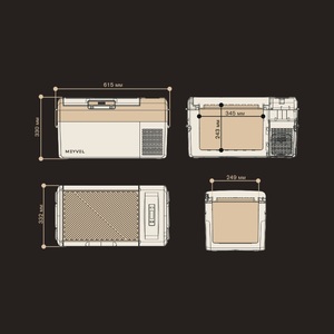 Автохолодильник Meyvel AF-M20 (Black), фото 4