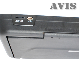 Потолочный автомобильный монитор 17" со встроенным DVD плеером AVEL AVS1719T (черный), фото 2