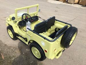 Детский автомобиль Toyland Jeep Willys YKE 4137 Matcha, фото 17