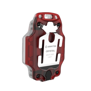 Мультифонарь светодиодный Armytek Crystal Pro, 220 лм, белый и красный свет, акуумулятор, красный, фото 2