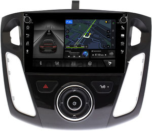 Штатная магнитола LeTrun 7803-9246 для Ford Focus III 2011-2018 (тип 2) на Android 10 (4G-SIM, 4/64, DSP, IPS) с крутилками с оптическим выходом