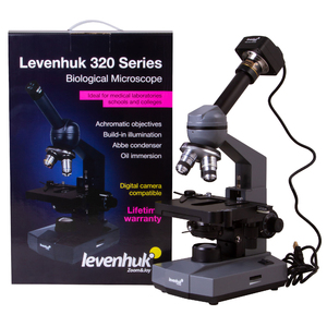 Микроскоп цифровой Levenhuk D320L PLUS, 3,1 Мпикс, монокулярный, фото 18