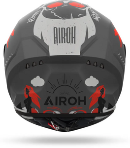 Шлем Airoh CONNOR DESPERADO Orange Matt XL, фото 4