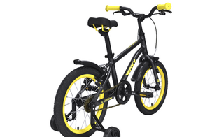 Велосипед Stark'24 Foxy Boy 16 черный/желтый, фото 3