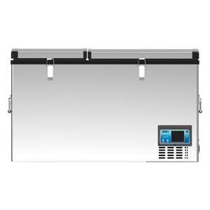 Автохолодильник компрессорный двухкамерный Alpicool BCD100 (12/24/220В), фото 2